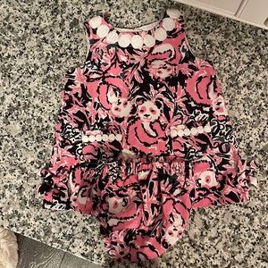 Size 6-12m dress with bloomers